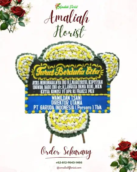 Papan Bunga Duka Gedongtengen